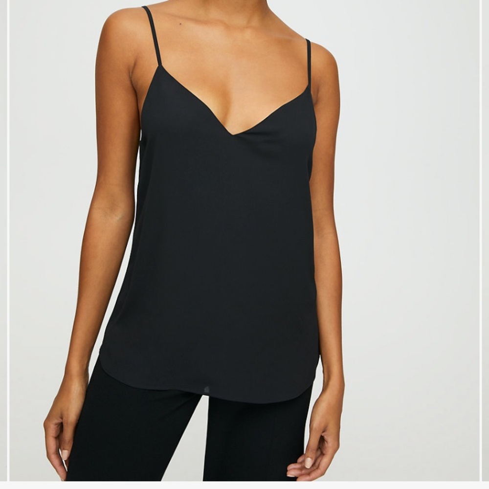 Aritzia Babaton Everly Camisole Navy&White Stripe